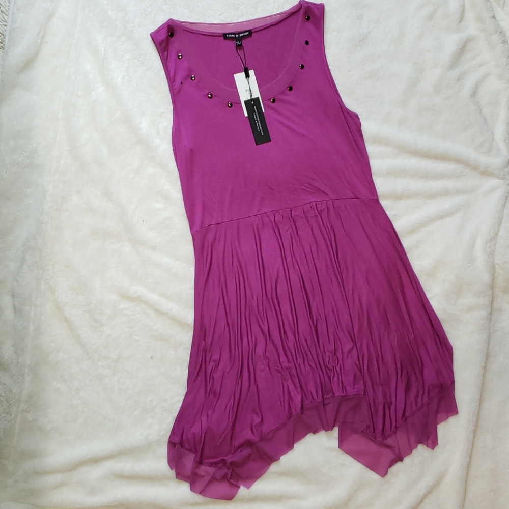 LARGE CABLE & GAUGE DRESS NWT